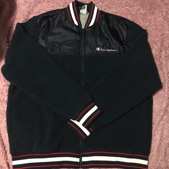 Champion Sherpa Varsity Jacket - Picture 2 of 4